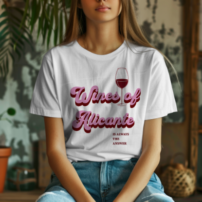 Obrazek Koszulka Wines of Alicante – idealna na wakacyjny wyjazd
