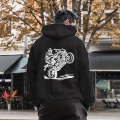 Obrazek Bluza motocyklowa „Dawaj na koło będzie wesoło” - dla motocyklisty