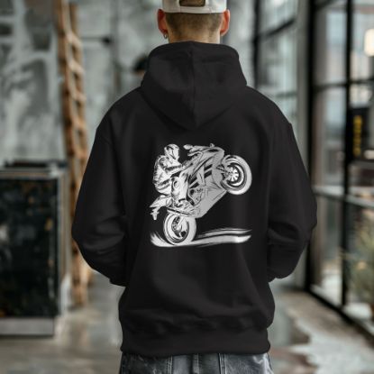 Obrazek Bluza motocyklowa „Dawaj na koło będzie wesoło” - dla motocyklisty