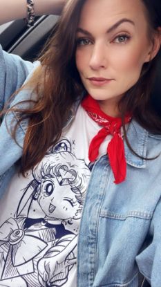 Obrazek Koszulka Sailor Moon damska – Czarodziejka z Księżyca