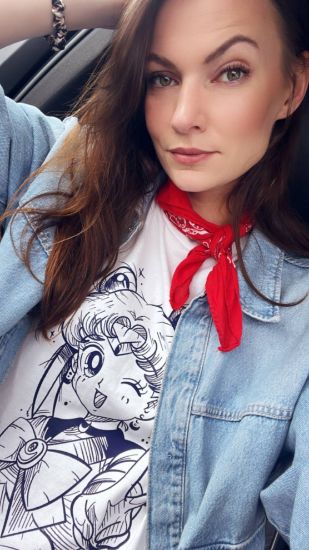 Obrazek Koszulka Sailor Moon damska – Czarodziejka z Księżyca