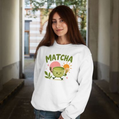 Obrazek Bluza Matcha – dla tych, którzy dzień zaczynają od zielonej energii