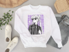 Obrazek Biała bluza damska Sailor Moon – Czarodziejka z Księżyca Korpo Fiolet