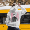 Obrazek Biała bluza z kapturem damska  Sailor Moon – Czarodziejka z Księżyca Korpo Róż