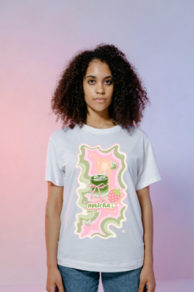 Obrazek Koszulka Matcha – pastelowy T-shirt dla miłośniczki matchy
