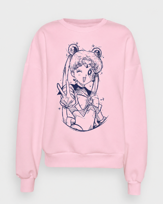 Obrazek Bluza damska Sailor Moon Light Pink - Czarodziejka z Księżyca
