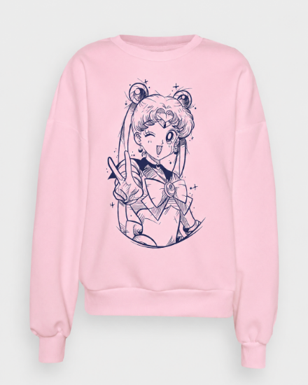 Obrazek Bluza damska Sailor Moon Light Pink - Czarodziejka z Księżyca
