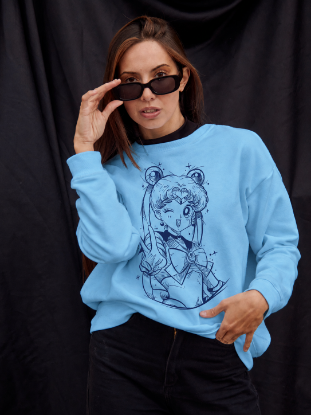Obrazek Bluza damska Sky Sailor Moon – Czarodziejka z Księżyca