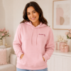 Obrazek Personalizowana bluza jasnoróżowa dla Mamy z imionami dzieci – haft MAMA z sercem