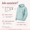 Obrazek Personalizowana bluza zielonomorska dla Mamy z imionami dzieci – haft MAMA z sercem