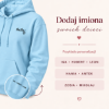 Obrazek Personalizowana jasnoniebieska bluza dla Taty z imionami dzieci – haft TATA z sercem