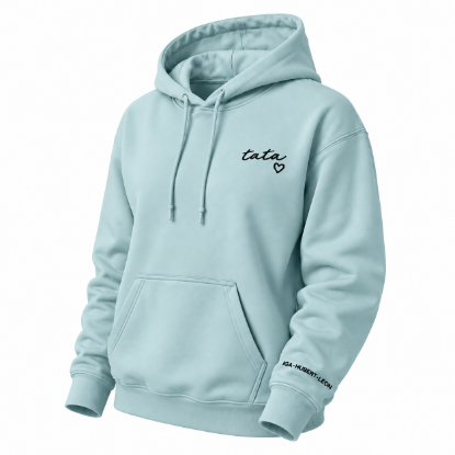 Obrazek Personalizowana morska bluza dla Taty z imionami dzieci – haft TATA z sercem
